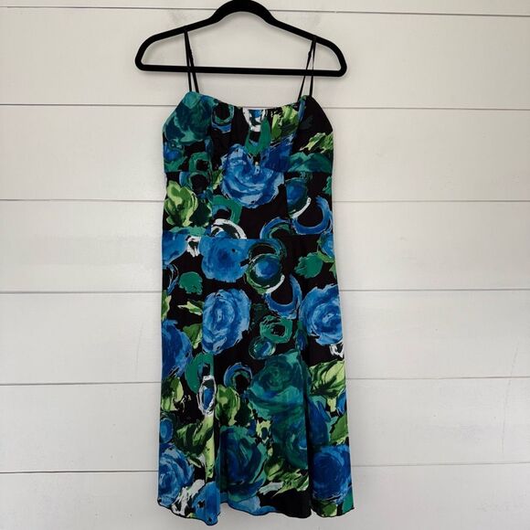 Connected Apparel Women’s 12 Floral Dress New - Picture 1 of 6